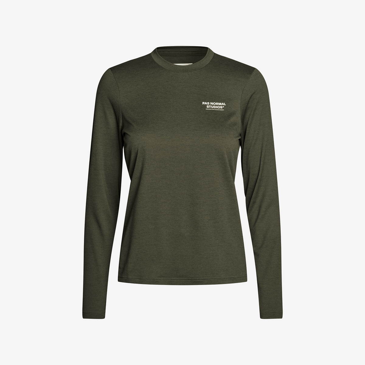 Pas Normal Studios Balance Women's Long Sleeve T-Shirt ND "Dark Olive"