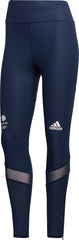 adidas Team GB Womens 7/8 Running Tights - Blue