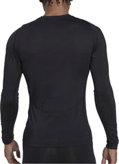 adidas Tech Fit Long Sleeve Mens Training Top - Black