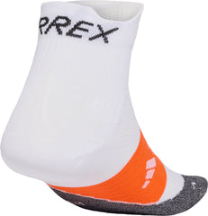 adidas Terrex HEAT.RDY Trail Agravic Crew Running Socks - White