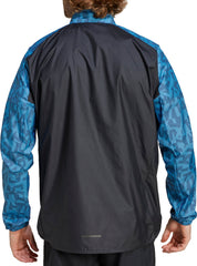 adidas Terrex Trail Mens Running Jacket - Blue