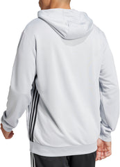 adidas Tiro 25 Essentials Half Zip Hooded Long Sleeve Mens Training Top - Grey