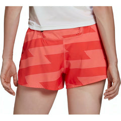adidas Run Fast 3 Inch Split Womens Running Shorts - Pink