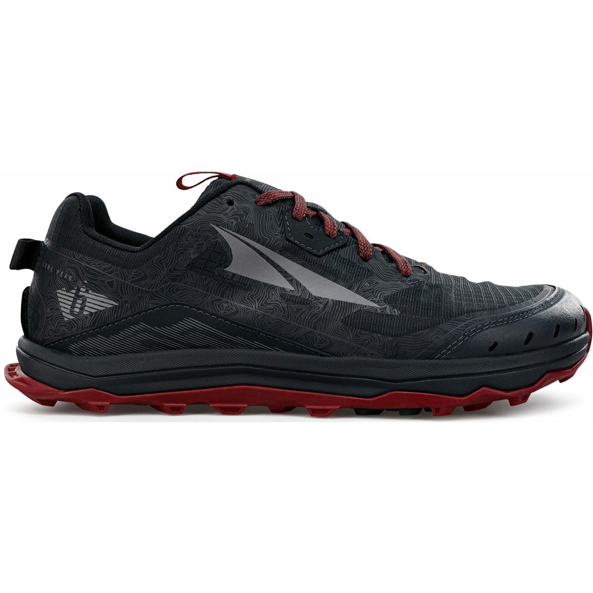 Altra Lone Peak 6 Mens Trail Running Shoes - Black